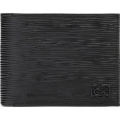 Calvin Klein Portfel Czarny. Czarne portfele męskie Calvin Klein, bez wzorów, ze skóry. Za 324,95 zł.