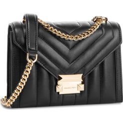 Torebka MICHAEL MICHAEL KORS - Whitney 30F8GXIL5T Black 1. Czarne torebki klasyczne damskie marki MICHAEL Michael Kors, bez wzorów, ze skóry, wizytowe, bez dodatków. Za 1509,00 zł.