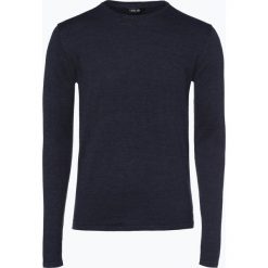 Solid - Sweter męski – Langdon, niebieski. Niebieskie swetry klasyczne męskie marki Solid, m, wizytowe. Za 99,95 zł.