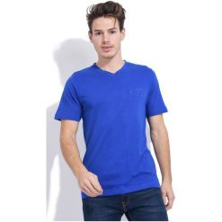 Christian Lacroix T-Shirt Męski Anatole M Niebieski. Niebieskie koszulki męskie marki Christian Lacroix, m, bez wzorów, bez kołnierzyka. W wyprzedaży za 83,90 zł.