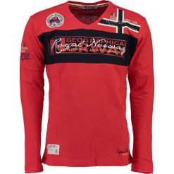T-shirty męskie z nadrukiem: Koszulka „Jerard” w kolorze czerwonym
