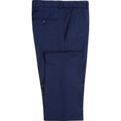 Spodnie MARCO 15-10SBO. Niebieskie spodnie męskie Giacomo Conti, s, bez wzorów, z wełny, eleganckie. Za 399,00 zł.