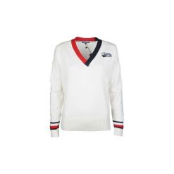 Swetry Tommy Hilfiger WW0WW19709 / Allis Varsity V-NK. Swetry damskie TOMMY HILFIGER. Za 299,00 zł.