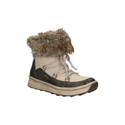 Śniegowce Tamaris ŚNIEGOWCE 1-26277-23. Szare buty zimowe damskie marki Tamaris, z materiału. Za 179,99 zł.