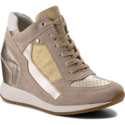 Sneakersy damskie: Sneakersy GEOX – D Nydame A D540QA 022AS CH62L Lt Taupe/Lt Gold
