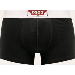 DSQUARED2 - Bokserki. Czarne bokserki męskie Dsquared2, bez wzorów, z elastanu. W wyprzedaży za 99,90 zł.