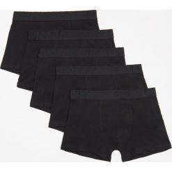 5 pack bokserek - Czarny. Czarne bokserki męskie Cropp. Za 89,99 zł.