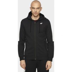 Bluza męska. Bluzy męskie s, bez wzorów, z dzianiny, z kapturem, bez rękawów, z kapturem. Za 149,99 zł.