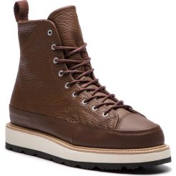 Kozaki CONVERSE - Ct Crafted Boot Hi 162354C Chocolate/Light Fawn/Black. Brązowe glany męskie Converse, z materiału. W wyprzedaży za 389,00 zł.