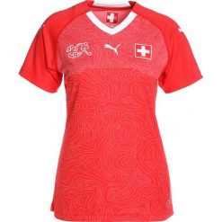 Puma SCHWEIZ HOME Tshirt z nadrukiem red/white. Czerwone t-shirty damskie Puma, m, z nadrukiem, z materiału. Za 299,00 zł.
