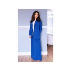 DŁUGA NIEBIESKA MARYNARKA DAMSKA. Niebieskie marynarki i żakiety damskie Bien fashion, xxl, eleganckie. Za 119,00 zł.