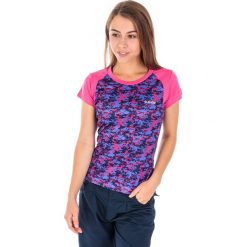 T-shirty damskie: Hi-tec T-shirt damski Lady Abiha BEETROOT PURPLE PATTERN r. S