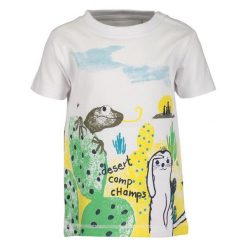 Blue Seven Koszulka Chłopięca 62 Biały. Niebieskie t-shirty chłopięce Blue Seven, z nadrukiem, bez rękawów. W wyprzedaży za 31,00 zł.