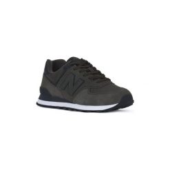 Buty New Balance M574ECA. Zielone trampki męskie New Balance, bez wzorów, bez zapięcia. Za 439,64 zł.