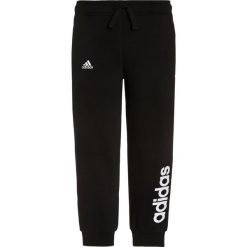 Chinosy chłopięce: adidas Performance LINEAR Spodnie treningowe black/white