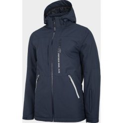 Kurtka narciarska męska. Pomarańczowe kurtki męskie na zimę, s, bez wzorów, z kapturem. Za 399,99 zł.