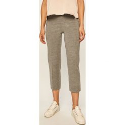 Stefanel - Spodnie. Szare spodnie damskie Stefanel, s, z wełny. W wyprzedaży za 349,90 zł.