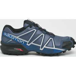 Salomon - Buty Speedcross 4. Szare buty trekkingowe męskie marki Salomon, z materiału, na sznurówki, outdoorowe. Za 549,90 zł.