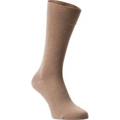 FALKE - Skarpety męskie – Sensitive London, beżowy. Brązowe skarpetki męskie Falke, bez wzorów. Za 49,95 zł.