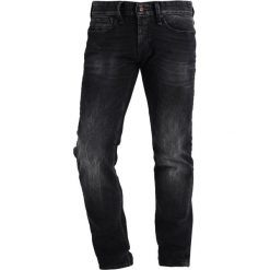 Jeansy męskie: Denham RAZOR Jeansy Slim Fit black denim