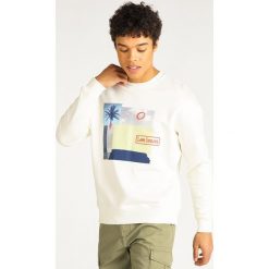 Bluza Lee Seasonal Graphic L80GSPNQ. Brązowe bluzy męskie Lee, xxl, bez wzorów, z bawełny, bez kołnierzyka, bez rękawów, bez kaptura. Za 259,00 zł.