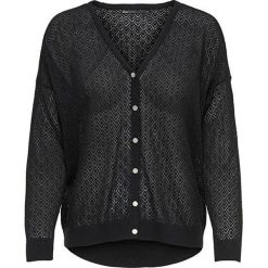 ONLY Damski sweter New Oda L / S V-neck Cardigan Knt Black (rozmiar S). Czarne swetry damskie ONLY, s, bez wzorów, bez rękawów, bez kaptura. W wyprzedaży za 107,00 zł.