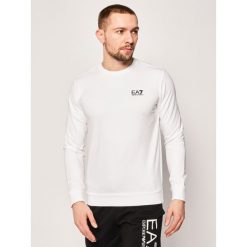 Bluza EA7 Emporio Armani 8NPM52 PJ05Z 1100. Białe bluzy męskie EA7 Emporio Armani, m, bez wzorów, z bawełny, bez kołnierzyka, bez rękawów, bez kaptura. W wyprzedaży za 279,00 zł.