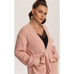 Różowy Kardigan Jilnell. Różowe swetry damskie Renee, s, bez wzorów. Za 149,99 zł.