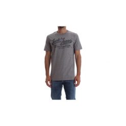 T-shirty z krótkim rękawem Jack Jones 12119876 LANGHAM. Szare t-shirty męskie Jack & Jones, s, bez wzorów, bez kołnierzyka, krótkie. W wyprzedaży za 48,56 zł.