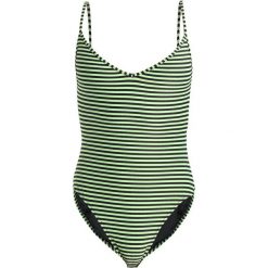 Les Girls Les Boys STRIPE SWIMSUIT Kostium kąpielowy pea green/black. Zielone stroje kąpielowe damskie marki Les Girls Les Boys, xs, bez wzorów, z elastanu. Za 509,00 zł.