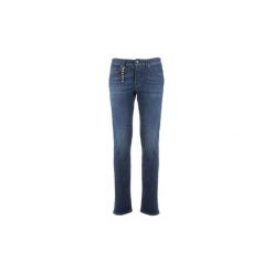 Jeansy slim fit Roy Rogers 529 SUPERIOR. Niebieskie jeansy męskie Roy Rogers, m, bez wzorów. Za 761,82 zł.