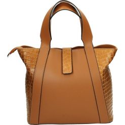 Torba - 142-02-M CUOI. Szare torebki klasyczne damskie marki Venezia, ze skóry. Za 219,00 zł.