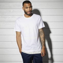 T-shirty męskie: Koszulka Reebok Layered Tee (BK5011)