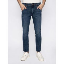 Jeansy Slim Fit Wrangler Western W1MZXG13R. Niebieskie jeansy męskie Wrangler, m, bez wzorów. W wyprzedaży za 279,00 zł.