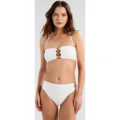 MICHAEL Michael Kors HIGH WAISTED BOTTOM Dół od bikini white. Białe bikini MICHAEL Michael Kors. Za 419,00 zł.