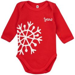 Garnamama Dziecięce Body Christmas, 86, Czerwone. Czerwone body niemowlęce marki Garnamama. W wyprzedaży za 22,00 zł.