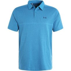 Under Armour THREADBORNE Koszulka polo bayou blue. Niebieskie koszulki polo marki Under Armour, m, z materiału. W wyprzedaży za 174,50 zł.