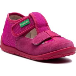 Kapcie FRODDO - G1700221-5 S Fuchsia. Różowe sandały dziewczęce Froddo, ze skóry, bez zapięcia. W wyprzedaży za 119,00 zł.