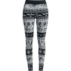 Legginsy: Harry Potter Symbole Legginsy czarny/szary