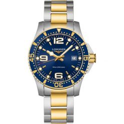 LONGINES HydroConquest L3.740.3.96.7. Szare zegarki męskie LONGINES, srebrne. Za 4300,00 zł.