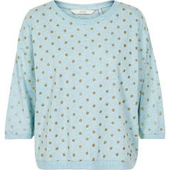 Bluza "New Brighed" w kolorze błękitnym. Niebieskie bluzy damskie marki Nümph, xs, bez wzorów, z bawełny, bez rękawów, bez kaptura. W wyprzedaży za 86,95 zł.