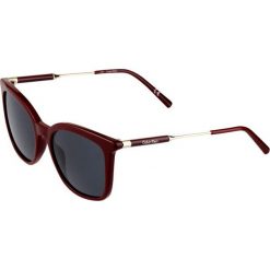 Okulary przeciwsłoneczne damskie: Calvin Klein Okulary przeciwsłoneczne bordeaux