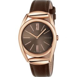 PROMOCJA ZEGAREK GUCCI HORSEBIT YA140408. Pomarańczowe zegarki damskie marki GUCCI, ze stali. W wyprzedaży za 2490,00 zł.