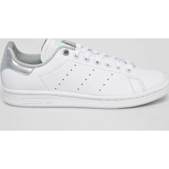 Adidas Originals - Buty Stan Smith. Białe buty sportowe damskie adidas Originals, bez wzorów, ze skóry, sportowe. Za 399,90 zł.