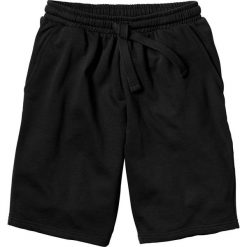 Bermudy męskie: Szorty dresowe Regular Fit bonprix czarny