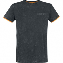 Call Of Duty Monkey Bomb T-Shirt szary. Szare t-shirty męskie Call Of Duty, l, z nadrukiem, z okrągłym kołnierzem. Za 62,90 zł.