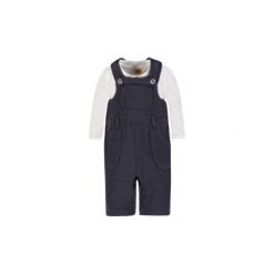 Body niemowlęce: Steiff Boys Ogrodniczki z body marine