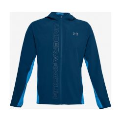 Under Armour Qualifier Outrun Kurtka Niebieski. Niebieskie płaszcze męskie Under Armour, na wiosnę, xl, bez wzorów, z elastanu. Za 464,95 zł.