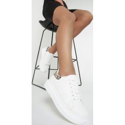 Biało-Brązowe Sneakersy Lucid Dream. Białe buty sportowe damskie Renee, sportowe. Za 69,99 zł.