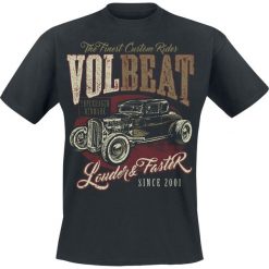 Volbeat Louder And Faster T-Shirt czarny. Czarne t-shirty męskie Volbeat, xl, z nadrukiem, klasyczne, z okrągłym kołnierzem. Za 89,90 zł.